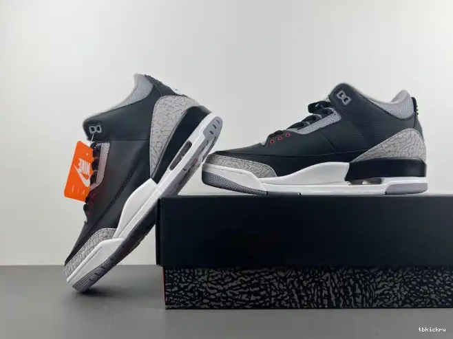 Reps TBK DN3707-010 Jordan Air Black Cement 3 0519